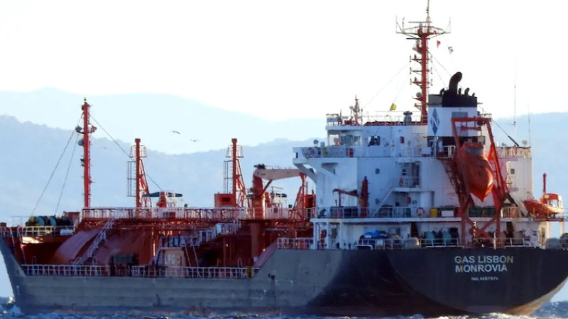 A Liberian-flagged ship attacked off Romania