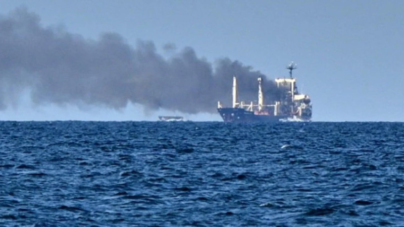 Two Commercial Ships Hit by Drones off Bulgaria