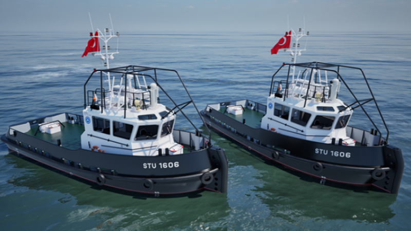 Damen signs with Arena Offshore A.S.  for Turkish construction of Stan Tugs 1606