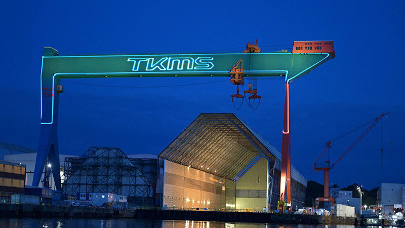 German Government Still in Talks With Thyssenkrupp Over Naval Spin-Off
