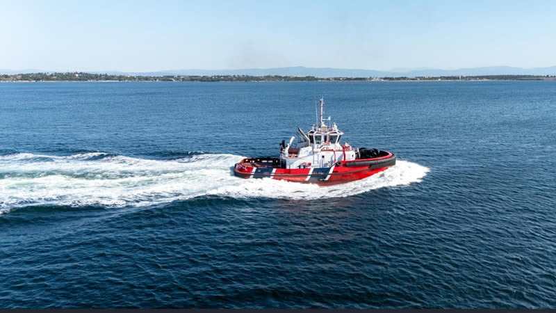 SANMAR SHIPYARDS delivers powerful escort tug to NEMECA
