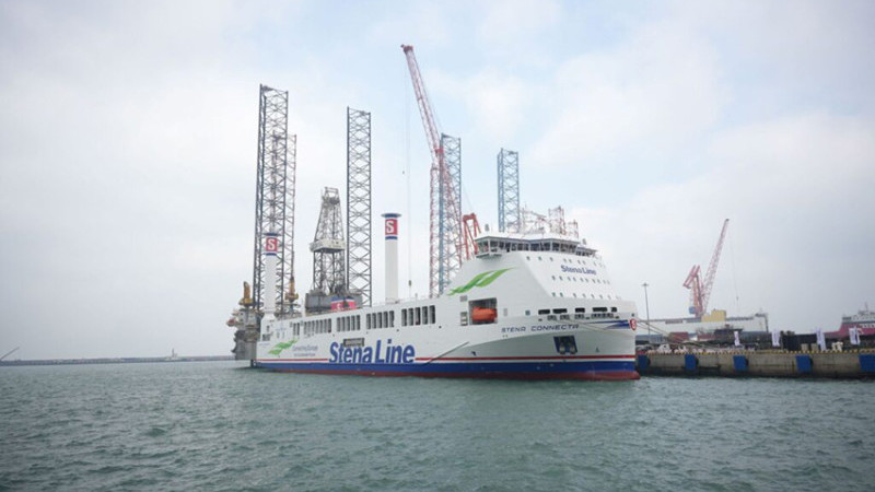 Stena Line’s newest methanol-ready hybrid ferry gears up for maiden voyage