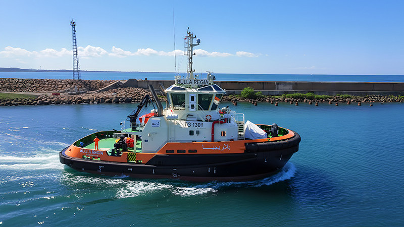 Bulla Regia Begins her journey: Med Marine completes the first delivery for ommp