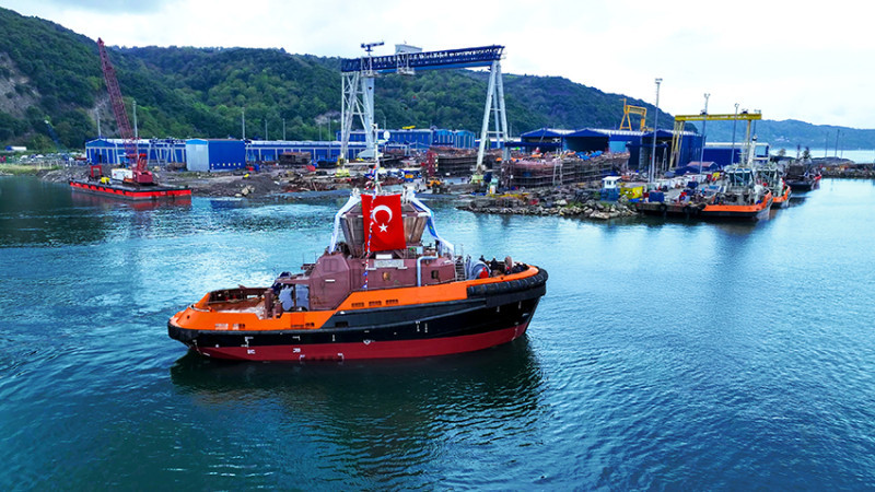 Med Marine launches another Ramparts 2800 tug for Ommp