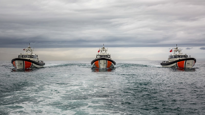 Damen Delivers New SAR Vessels to Turkish Coast Guard